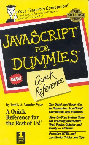 [Dummies 01] • JavaScript For Dummies Quick Reference